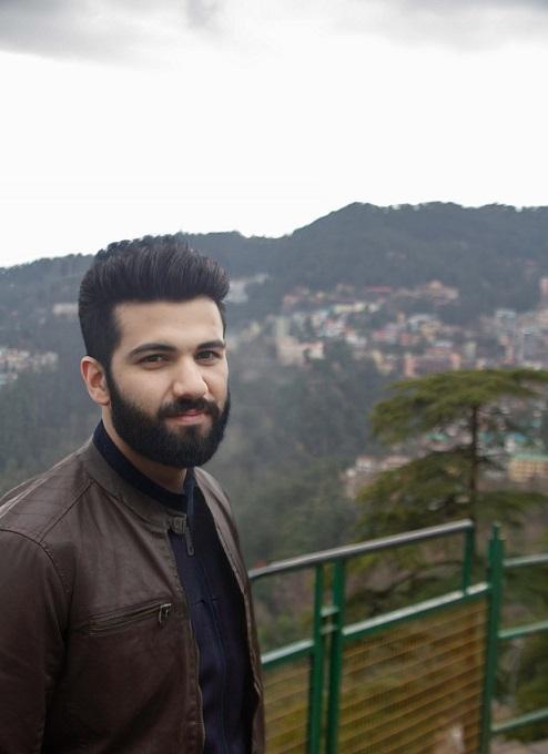 Yash Sharma in Shimla Hills